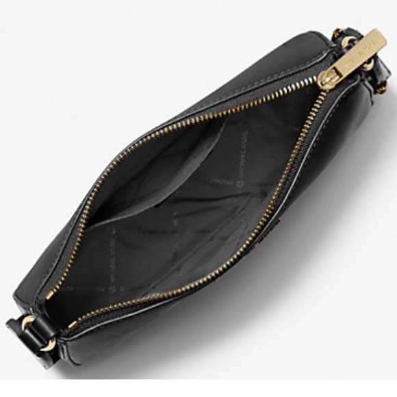 Michael Kors Black and Gold Crossbody Bag - Picture 3 of 3